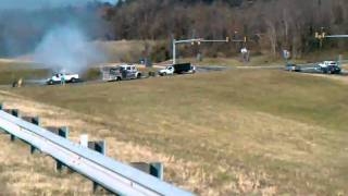 preview picture of video 'ar fire in Warren County, VA put out by'
