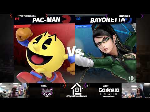 Panda Smash Monday 6/10/19 - Pace(Pac-Man/Zelda) VS Gubby(Bayonetta) - Grand Finals