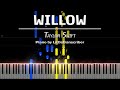 Taylor Swift - willow (Piano Cover) Tutorial by LittleTranscriber
