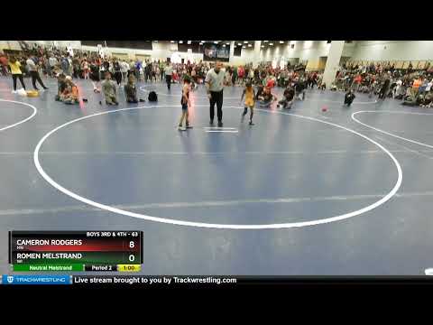 63 Lbs Champ. Round 2 - Cameron Rodgers, MN Vs Romen Melstrand, WI Ae81