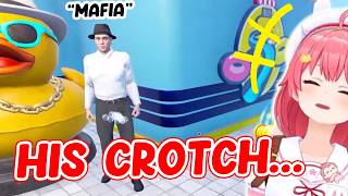 Miko, Korone, and Lui Messing with the Mafia in the Game