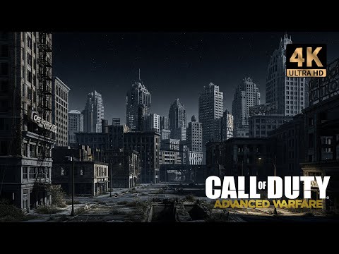 Post Apocalyptic Detroit - Call of Duty: Advanced Warfare (2014) Mission 5