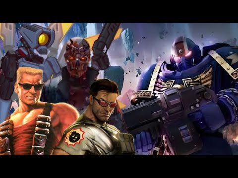 Would These Boomer Shooter Heroes Survive 1000 Space Marines?