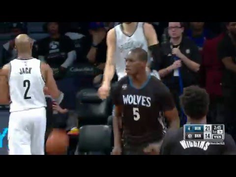 Gorgui Dieng goes for 20 points against Brooklyn!