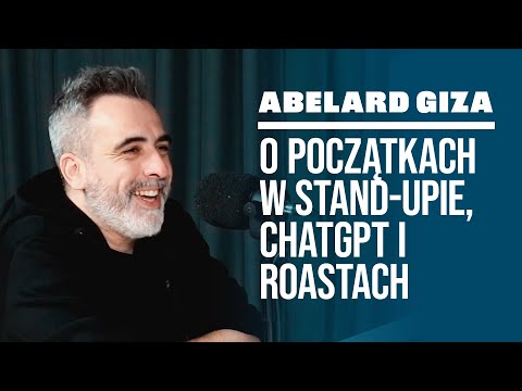Abelard Giza: Czy AI zastąpi komików? Sekrety stand-upu ujawnione! | GRUBSZY PRZELOT 018