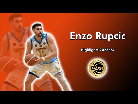 Enzo Rupcic Highlights 2023/24 - Zárate Basket || Liga Nacional de Básquet
