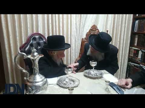 Kapishnitz Rebbe From BP Visits Kapishnitz Rebbe Of Israel - Shvat 5783