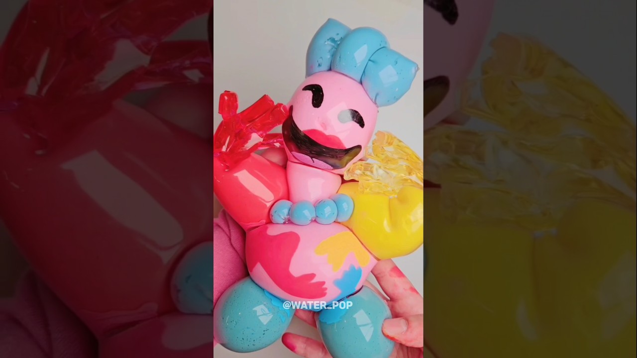 Poppy Playtime Chapter 5 Dolly The Doughgirl DIY SQUISHY with Nano Tape! 💕 파피플레이타임 챕터5 돌리 더 도우걸 만들기