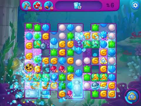 Fishdom Very Hard level 6374 no boosters フィッシュダム ベリーハード [Friend's]