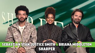 Sebastian Stan, Justice Smith, and Briana Middleton on How Sharper Keeps You Guessing video