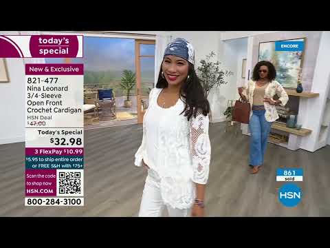 HSN | Nina Leonard Fashions 03.02.2023 - 06 AM
