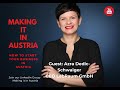 Making It In Austria Azra Dedic Schwaiger CEO LabRaum GmbH Friedrich Glanz GmbH Ep 4
