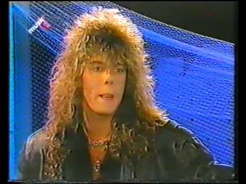 Joey Tempest - Interview,musicbox 1986 (rare stuff)