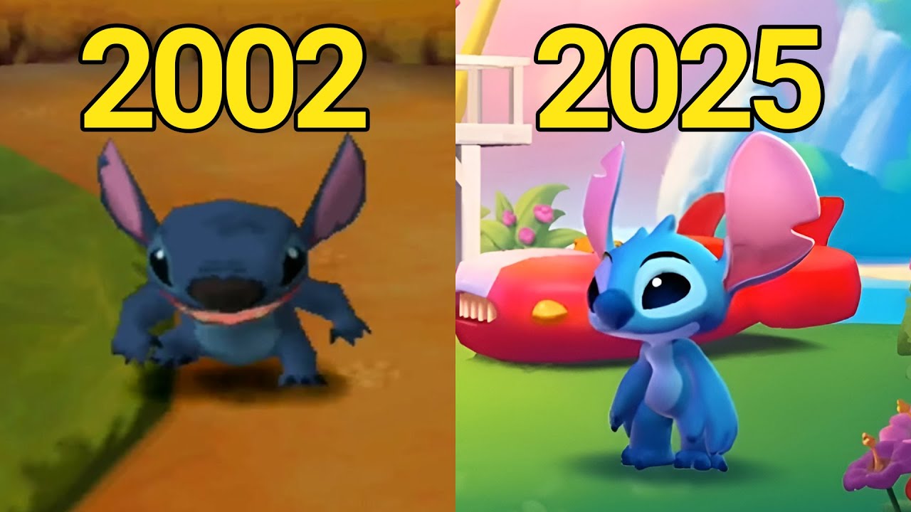 Evolution of Lilo & Stitch Games (2002-2025)