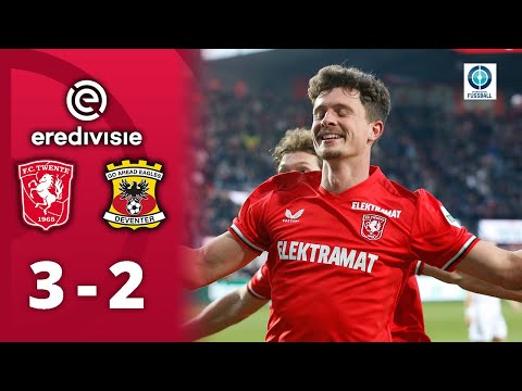Partie gedreht! Twente siegt nach 2-Tore-Rückstand | Twente Enschede - Go Ahead Eagles