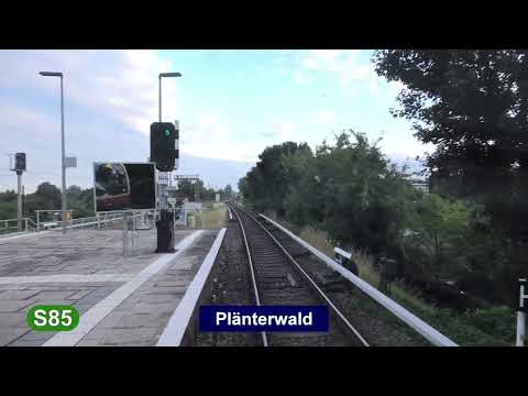 S-Bahn Berlin 2024 Linie S85 - Führerstandsmitfahrt