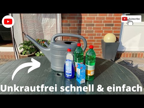 Unkrautvernichter / Unkrautfrei herstellen