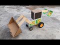 How To Make Matchbox JCB Tractor At Home Matchbox JCB Diy Craft JCB Craft