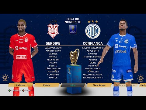 Sergipe x Confiança - Copa do Nordeste 2023 - 1° Fase - 3° Rodada - Grupo A