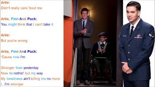 Stronger Glee Lyrics