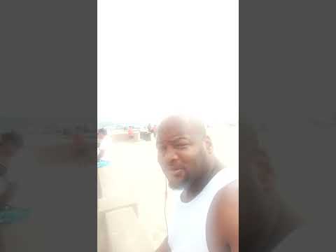 hanging at the beach