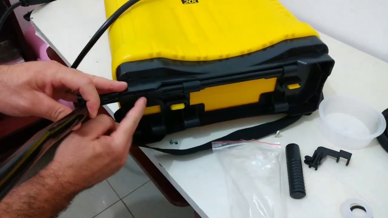 Como montar pulverizador agrícola 20 l.( Vonder)