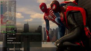 Unproduced Footage: Spider-Man 2 on Steam Deck (Quick showing of settings and performance)