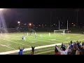 Jevic Perez scores a screecher from 40 yards out to open the scoring for Leominster in the Sweet 16