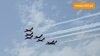 Patrulla Águila ha llegado al aeropuerto de Málaga