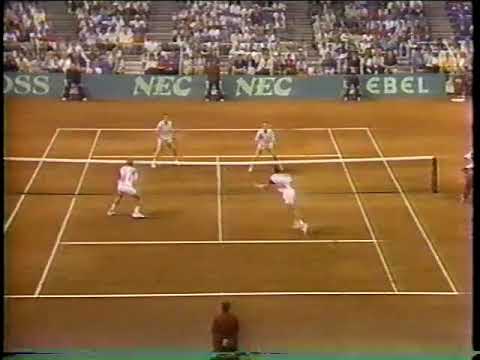 Davis Cup 1990 final highlights doubles USA vs Australia