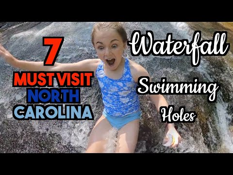 7 Must Visit Waterfall Swimming Holes in North Carolina