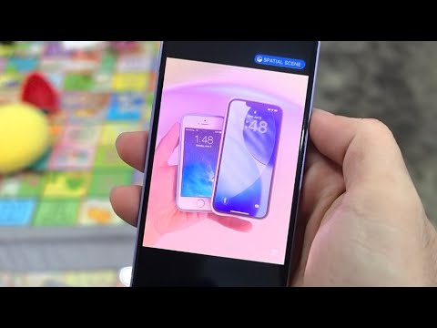 Photos app spatial Scene iOS 26