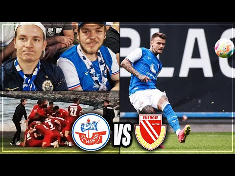 OST KLASSIKER MIT 50 METER TOR & AUFHOLJAGD! STADIONVLOG: Hansa Rostock II - Cottbus | Stadion Vlog