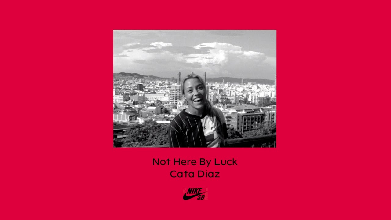 NOT HERE BY LUCK: Cata Díaz