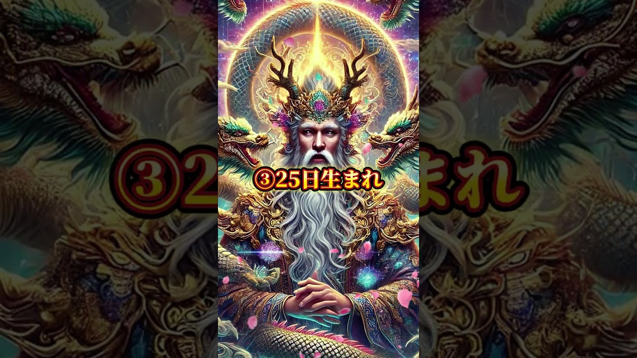 あなたの誕生日もあるかも！最後まで見てみてね！#恋愛成就 #恋愛運アップ #金運 #才能 #shorts