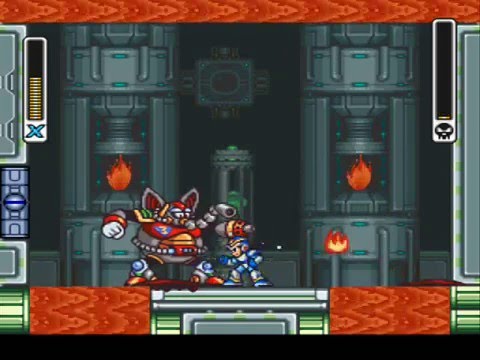 Megaman X Hardtype v2.2.2 #7 - Flame Mammoth Item Collection