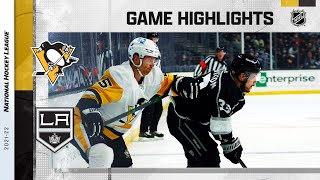 Penguins @ Kings 1/13/22 | NHL Highlights by NHL