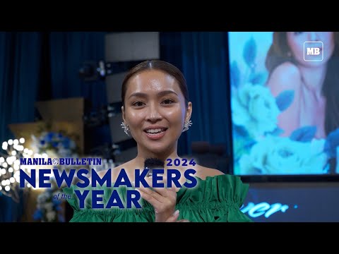 Kathryn Bernardo receives Manila Bulletin's Newsmakers of the Year award