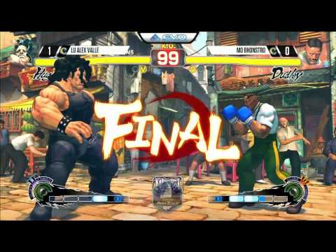 Alex Valle (Hugo) vs M0 Bhonstro (Dudley) - EVO 2015 USF4 Pools - 720p/60fps
