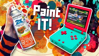 Make ANY handheld ANY color! // PAINT YOUR HANDHELDS