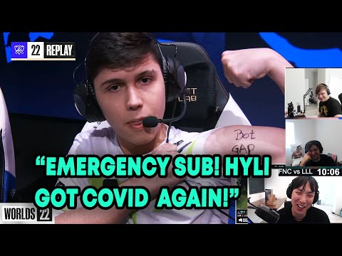 Doublelift, Meteos and Sneaky react to Brazilian player flexing on FNC botlane