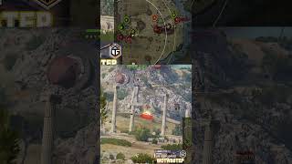 【WoT】この距離でバレずに撃てちゃいます！ #world_of_tanks #ゲーム実況 #shorts