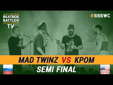 kPom vs Mad Twinz - Tag Team Semi Final - 5th Beatbox Battle World Championship
