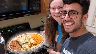 Cooking Mexican Food with her! Luka Chuppi #2