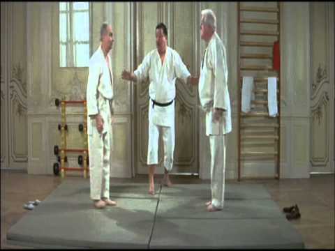 Louis de Funes practicing martial arts: JUDO (2 of 2)