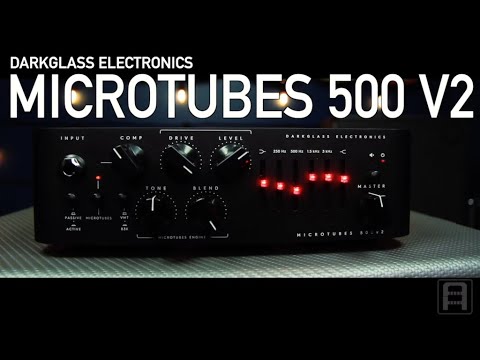 Darkglass Electronics Microtubes 500 V2 500-Watt Bass Amp Head 2020 - Present - Black image 5