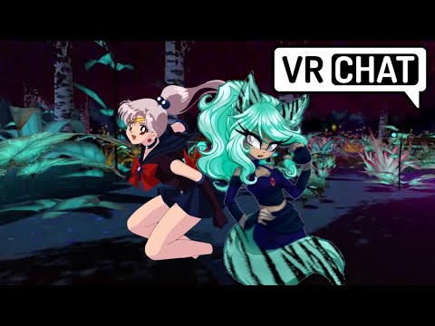 Heart to Heart Between Sailor Peace and Rosaria - VRChat