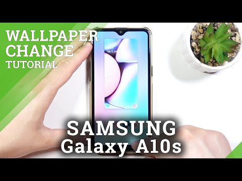 How to Change Lock Screen Wallpaper in SAMSUNG Galaxy A10s – Update Lock Screen Look