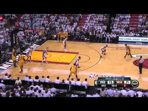 Paul George 22 points (sick dunk) vs Miami Heat full highlights NBA Playoffs GM2 ECF 05/24/2013 HD