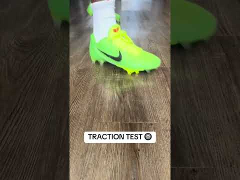 Traction Test On The Kobe Grinch CLEATS? 😅 (via crosby.kicks/TT) #shorts